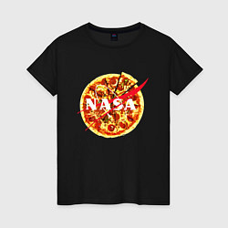 Женская футболка NASA: Pizza