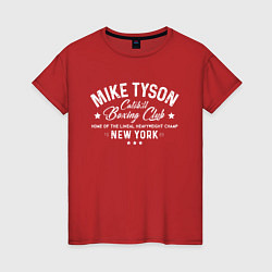 Женская футболка Mike Tyson: Boxing Club
