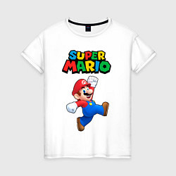 Женская футболка Super Mario
