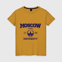 Женская футболка MGU Moscow University