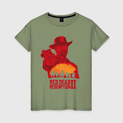 Женская футболка Red Dead Redemption 2