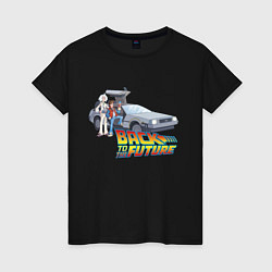 Женская футболка Back to the future