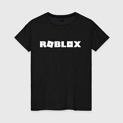 Женская футболка Roblox Logo