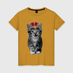 Женская футболка Meow kitten