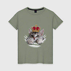 Женская футболка Pretty kitten