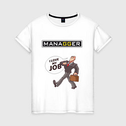 Женская футболка MANAGGER