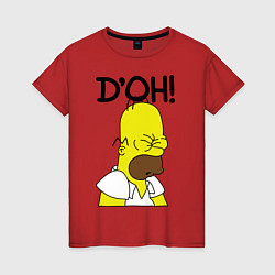Женская футболка Doh!