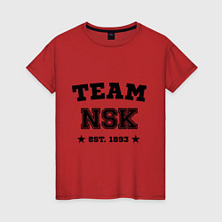 Женская футболка Team NSK est. 1893