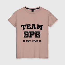 Женская футболка Team SPB est. 1703