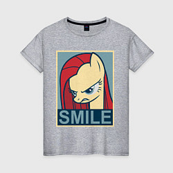 Женская футболка MLP: Smile