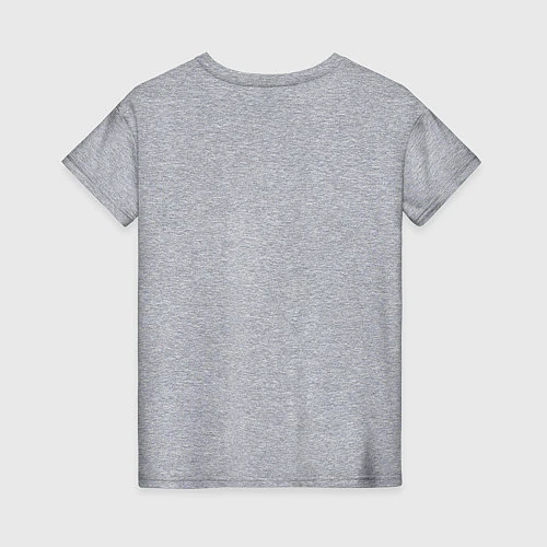Женская футболка Лешкина любимка / Меланж – фото 2