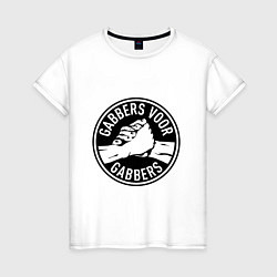 Женская футболка Gabbers