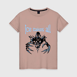 Женская футболка Ice Takes All