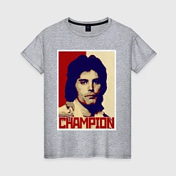Женская футболка We are the Champions