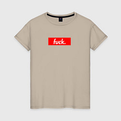 Женская футболка Fuck Supreme