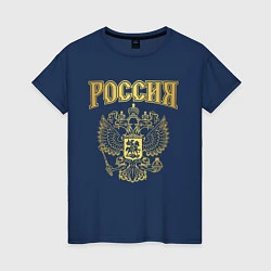 Женская футболка Россия