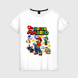 Женская футболка MMA Mario