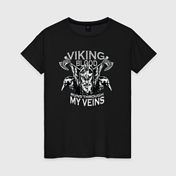 Женская футболка Viking Blood