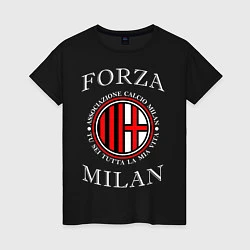 Женская футболка Forza Milan