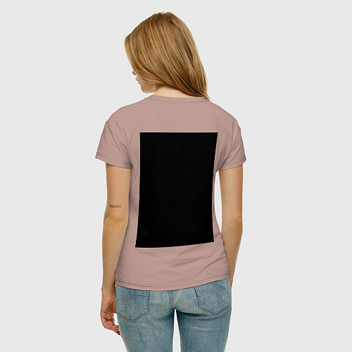 Женская футболка Mello Made it Right / Пыльно-розовый – фото 4