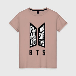 Женская футболка BTS Band