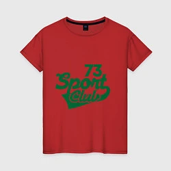 Женская футболка Sport club