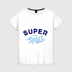 Женская футболка Super sport