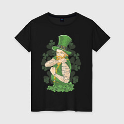 Женская футболка St. Patrick's Day: Tatoo