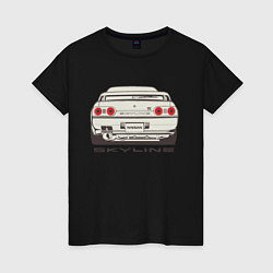 Женская футболка Nissan Skyline R32