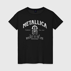 Женская футболка Metallica: Whiskey in the Jar