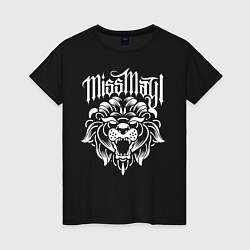 Женская футболка Miss May I: Angry Lion