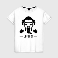 Женская футболка Apex Legends: Bloodhound Mask