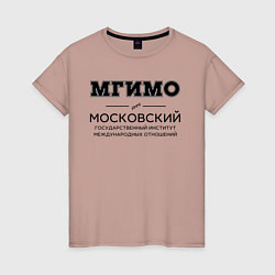 Женская футболка МГИМО