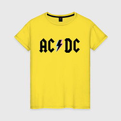 Женская футболка AC/DC