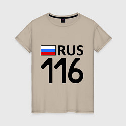 Женская футболка RUS 116