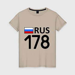 Женская футболка RUS 178