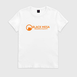 Женская футболка Black Mesa: Research Facility