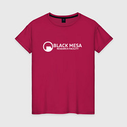 Женская футболка Black Mesa: Research Facility