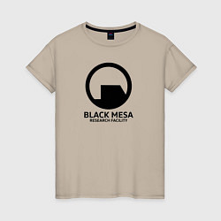 Женская футболка Black Mesa: Research Facility