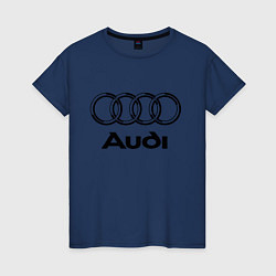 Женская футболка AUDI