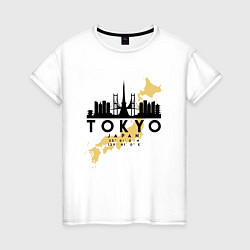 Женская футболка Токио - Япония