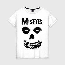 Женская футболка Misfits Face