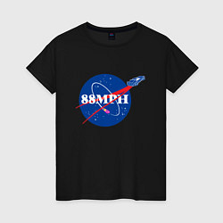 Женская футболка NASA Delorean 88 mph