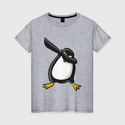 Женская футболка DAB Pinguin