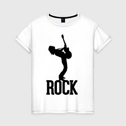 Женская футболка Rock Guitar