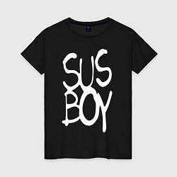 Женская футболка Sus Boy
