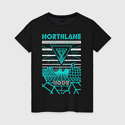 Женская футболка Northlane: Node