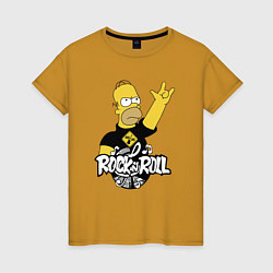 Женская футболка Rock n Roll