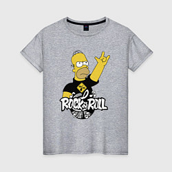 Женская футболка Rock n Roll