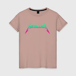 Женская футболка METALLICA